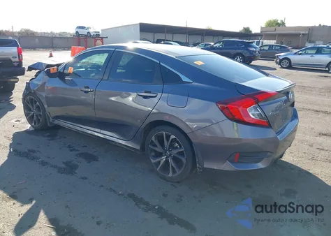 2021 Honda Civic Sport from USA, damaged, VIN 2HGFC2F85MH529425